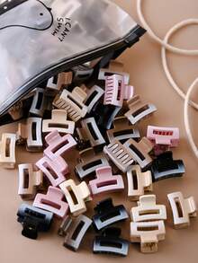 20 szt. kolorowych małych spinek do włosów – wielokolorowe, modne dodatki dla dziewczynek