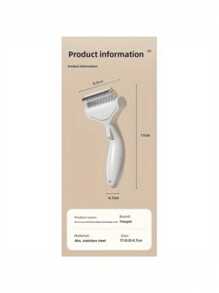 1 件，蒸汽猫刷，三合一电动宠物美容工具，便携式硅胶自清洁蒸汽刷，适用于猫和狗，舒适按摩和脱毛，护发，爪子设计，咖啡色随机发送，电池：150mAh - 彩色 - 查看 11