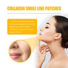 JAYSUING Collagen Facial Patches For Nasolabial Area (Smile Lines & Folds) - Lifting, Firming & Fine Line Smoothing Care - Skin-Formula - Suitable For Light To Medium Skin Tones Including Sensitive Skin - 黃色 - 查看 4