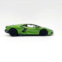 Makeda 1:36比例兰博基尼Revuelto锌合金一体压铸合金汽车模型，创意模型玩具摆件，适合青少年和成人收藏模型，可作为房间装饰礼物 - 綠色 - 查看 6