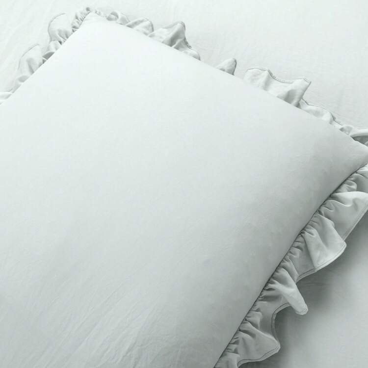 Lush Decor Ruffle Skirt Bedspread 3 Piece Set, Queen, Navy - Blue Queen Bedding - Ruffled Bedspread - Vintage Farmhouse Decor Halloween-Fall Decor-Room Decor - 海鹽 - 查看 6