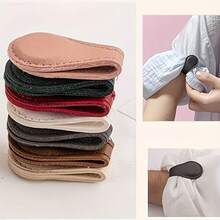 2/4Pcs Magnetic Sleeve Clips, Double-Sided Magnetic Bookmark Clips, Pants Leg Patches, No-Sew Hem Patches, Used To Shorten Overlong Pants, Anti-Dragging Magnetic Clips, Gift For Book Lovers, Men, Women, Teachers, Students, Book Accessories - Multicolor - View 6