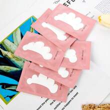 100 Paar Augenpolster, fusselfreie Gel-Patches für Wimpernverlängerungen im Schönheitssalon, Hydrogel Augenmaske Make-up Werkzeug