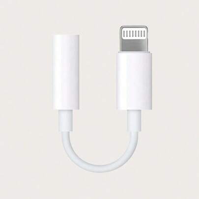 1/3pcs Lightning To 3.5mm Audio Adapter, Compatible With IPhone 14 13 12 11 Series Phones, Lightning Port To Headphone Jack Converter Cable