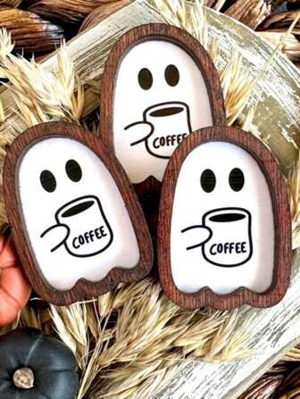 قطعة واحدة من الحرفية الخشبية ديكور كوخ الخرافة، مناسبة لديكور المكتب الريفي والمنزل، لوحة فنية هدية، ديكور العودة إلى المدرسة/عيد الهالوين/عيد الميلاد للنساء والفتيات والأمهات والأخوات