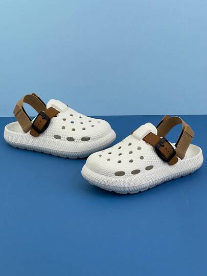 1 Paar Kinder Cartoon Niedliche Hausschuhe, rutschfeste EVA dauerhafte Strand/Innen- und Außen Sandalen, Sommer Jungen und Mädchen Slides