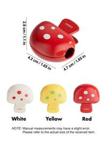 1 pieza/2/3 piezas Soporte para cepillo de dientes con forma de hongo, Cubierta protectora para cabezal de cepillo de dientes de viaje con diseño "SUERTE", Material ABS reforzado, Agarre fuerte y múltiples colores, Apto para uso diario, viajes, viajes de negocios, hoteles, hogar y vuelta al colegio