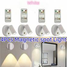 1 peça/2 peças Lâmpada de Parede Magnética Sem Fio com LED: Bateria de Lítio 2000mAh, Luz Noturna Recarregável por USB, Dimmer de 3 Cores, Design Moderno em ABS, Iluminação Ambiente, Controle de Toque, Para Decoração de Sala, Interno/Externo/Jantar/Quarto/Bar/Leitura Amiga dos Olhos