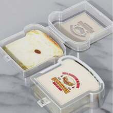 Brotkasten für Toast und Sandwiches, transparent