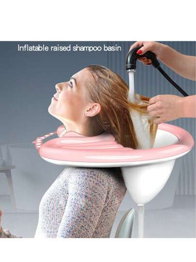 1pc Adult Recline Shampoo Basin, Suitable For Postpartum, Pregnant Women, Children, Elderly, Patients, Home Hair Care