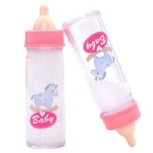 2 Pcs Mini Magic Milk Bottle Magic Toy, Magic Trick Fantasy Props Tool Trick Show For Reborn Doll's Accessories, Feeding Bottle Sets For Ages 3-14, Ideal For Christmas, Home Decoration, Kids Christmas, Dummy Clip, Kids Toys Age 2, Magic Tricks, Baby Doll Accessories, Doll Accessories - Multicolor - View 10