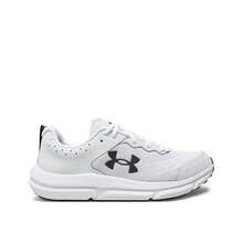 Under Armour أحذية رياضية كاجوال مريحة بتصميم كلاسيكي وألوان متباينة مع ربطة - أبيض - مشاهدة 1