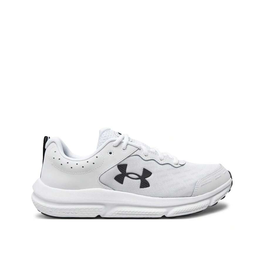 Under Armour أحذية رياضية كاجوال مريحة بتصميم كلاسيكي وألوان متباينة مع ربطة - أبيض - مشاهدة 1