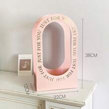 1 件母亲节礼物提花镂空花篮花架、可折叠信封、拥抱、花盒、创意礼品盒、情人节礼品包装、插花、纸盒、小型商务用品、毕业、包装盒、婚礼装饰、婚礼、礼品盒、婚礼宾客接待装饰、可折叠花束架 - 彩色 - 查看 4