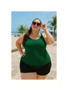 Kit 2 Regatas Básicas Plus Size Femininas em Viscolycra | G1 ao G5 | Fresquinhas para Academia e Dia a Dia