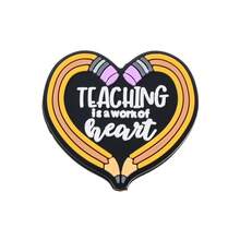 6 件硅胶珠、DIY 教师徽章挂绳、珠宝项链装饰焦点珠、串珠笔、钥匙扣 - 彩色 - 查看 9