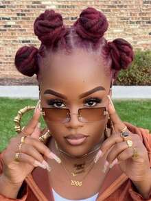 1 副男女款休闲方形无框时尚眼镜，适合日常装饰、海滩、节日派对拍照道具，适合夏季海滩度假、户外、旅行 - 無色 - 查看 4