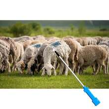 Chicharra Eléctrica Arreadora Recargable Ganadera De 108cm Azul Acero herramienta ganadería potente y duradera - Azul - Ver 9