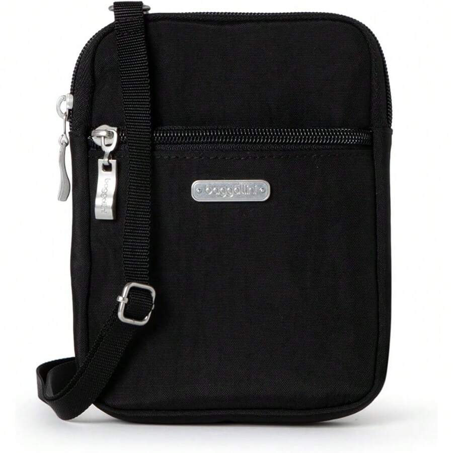 Local Delivery  Baggallini Women's Essential Mini Crossbody Bag - màu đen - Xem 1