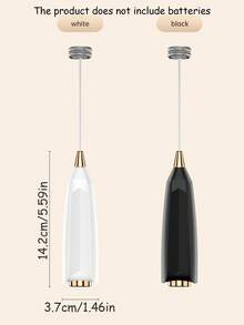 Milk Frother, Powerful Handheld Milk Frother, Mini Milk Foamer,Coffee Stirrer, Stainless Steel Drink Mixer For Coffee, Lattes, Cappuccino,Matcha,Hot Chocolate, Portable Foam Maker,Electric Wireless Blender Mini Coffee Maker