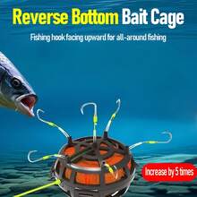 1 Set Bottom Fishing Gear, With Sharp Fish Hooks, Durable Polymer Structure, Suitable For Catfish And Freshwater Fishing - Multicolor - View 4