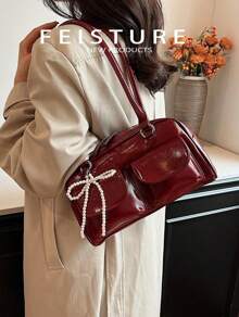 Women Shoulder Bags - 粉紅色的 - 查看 1