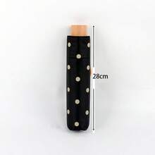 极简时尚波点两用伞，防晒防紫外线，适合日常户外防晒和雨天使用，春夏必备，伴娘礼物，房间装饰，卧室装饰，海滩，旅行，男女皆宜，度假，可爱小物，母亲节礼物，卧室装饰，花园，厨房装饰，夏季，海滩，旅行必备，房间装饰，软萌可爱，毕业季礼物 - 彩色 - 查看 7