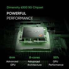 Realme 14X 解锁手机 6GB+128GB / 8GB+256GB 全球版，AI 5G LTE，Andriod 15 智能手机，联发科 Dimensity 6300 处理器手机，5000mAh 大电池，6.67 英寸高清显示屏，质量可靠，无需适配器