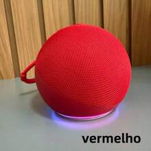 ORIGINAL-5W Bluetooth Speaker With Colorful LED Portable Compatible With Alexa FM Radio And USB - Rojo - Ver 2