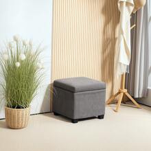 Banc de rangement extérieur - Gris - Voir 2