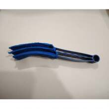 1个可拆卸空调出风口缝隙清洁刷，蓝色塑料手柄多功能除尘工具，适用于空调出风口缝隙，加厚浴帽，厨房用品，厨房配件，厨房工具 - 藍色 - 查看 14