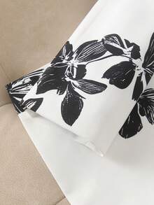 High Quality Women Blazer Elegant Fashion Casual Floral Print Long Sleeve Single Button Double Pocket Suit Jacket, Suitable For All Season - 白色 - 查看 11