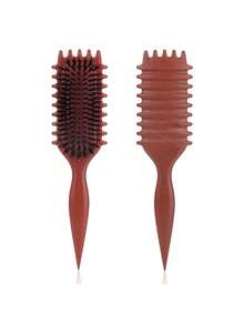 1 lược tạo kiểu tóc xoăn - Linh hoạt và dễ chải, với tay cầm chống trượt, giúp tăng độ bóng và tạo kiểu cho tóc ướt, lý tưởng cho việc chăm sóc tóc xoăn hàng ngày của phụ nữ, cũng là vật dụng cần thiết cho mùa tựu trường, du lịch và kỳ nghỉ. Lược này có nhiều công dụng cho nhiều dịp khác nhau. - Nhiều màu - Xem 12