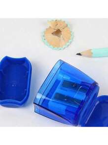 2/4/6/8/12 pièces Taille-crayon manuel - Conception compacte à double trou, portable, convient aux enfants, étudiants, salles de classe et bureaux à domicile, rentrée scolaire