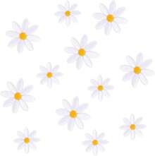 Daisy Flower Iron On Patches, 2 Sizes White Floral Sew On Patches Cute Embroidery Applique Decoration Clothes Bags Hat Jeans Backpacks Shirts - 1 - View 8