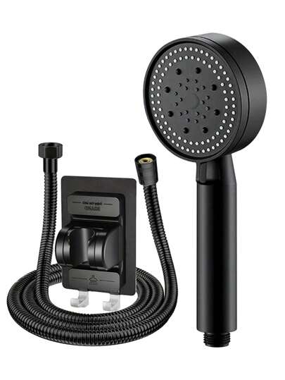 Shower Head Premium ABS 5-Mode Showerhead With High Pressure, Shower System - Choose Single Unit Or Complete Set With Holder