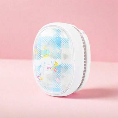 Miniso Peine suavizante portátil de Cinnamoroll, con el concepto de diseño "Sin enredos", los dientes redondeados del peine protegen el cabello, tamaño compacto para un fácil transporte, esencial para viajes y arreglo diario (1 pieza)