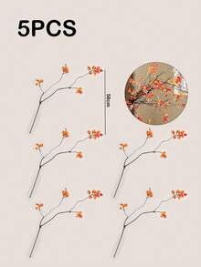 3PCS, Artificial Banyan Leaves, Long Stem - Perfect For Flower Arrangements, Home Office - Can Be Used As Vase Fillers And Bouquets - Perfect Home Decor, Office Decor, And Mother's Day Gifts, Valentine Day, Gift Easter Decorations, All Kinds Of Table Decorations Birthday Graduation,Fake Plants