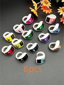 Contador de anillos portátil, contador de dedos electrónico, mini contador, contador de color de caramelo de dos tonos, adecuado para deportes al aire otros usuarios, ligero y portátil, escenarios de uso versátiles, aplicable para recitación, conteo de oraciones / 1 cuerda/12 cuerdas de cuentas de oración islámicas, 99 cuentas de perlas de vidrio falso, adecuado para pulseras de oración y alabanza árabe, estilo con borla, se puede usar para el recuento de recitación de oraciones, uso diario y decoración - Multicolor - Ver 13