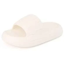 Klippehop Slippers For Men And Women, Summer, Cozislides, Original Super Soft Cloud Shoes, Sandals, Non-Slip Bathing Shoes, Comfortable Slide Slippers - 白色 - 查看 5