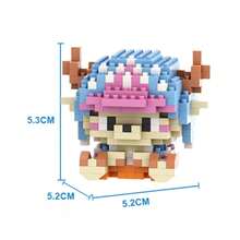 6cm高史迪仔樱花颗粒积木拼装玩具迷你桌面摆件房间装饰动漫卡通卡哇伊节日礼物生日礼物 - 彩色 - 查看 8