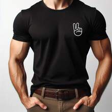 MIL200FIT Men T-Shirts - Black - View 4