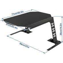 VA-Cerulean Weatherproof Robotic Lawnmower Garage Made Of Iron - Protective Roof For Robotic Lawnmowers & Automowers - UV-Resistant, Rust Protection, 77x94x36 Cm - Black - View 10