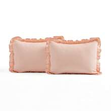 Juego de 2 piezas Lush Decor Colcha con Falda de Volantes, Cama Individual Blush - Rosa, Juego de Ropa de Cama para Niños - Colcha con Volantes - Decoración Vintage Rústica - Rubor - Ver 8
