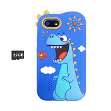 2.8 英寸儿童智能触屏手机玩具，双摄像头，趣味游戏，音乐播放器和教育功能，适合 3-12 岁男孩和女孩的完美圣诞生日礼物（带 32GB 卡）