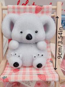 1 件创意弹力小鸡挤压减压柔软玩具，可爱卡通迷你挤压玩具，生日礼物 - 黃色 - 查看 7