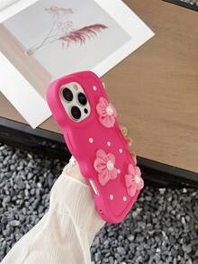 畅销手机壳，兼容三星 Galaxy S25、S24、S24 Plus/S24+、S24 Ultra、S24 FE、S20、S21、S22、S23，可爱设计；兼容 11/11 Pro Max/12 Pro/12 Pro Max/13/13 Pro Max/14/14 Pro/14 Pro/15 Pro Max/16 Pro Max、 16E，硅胶材质，防水防震防摔防刮。 - 玫紅色 - 查看 3