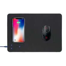 1pc Custom Leather Wireless Charging Mat,Leather Mouse Pad,Personalized Wireless Phone Charger,15W Fast Charger,Gift For Her,Docking Station, Anniversary,Father's Day Gifts