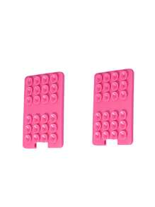 100pcs Brand New Silicone Suction Cup, Upgrade Suction Cup Card Package,Square Single Sided Phone Suction Cup Holder, Adhesive Phone Case Holder, 1pc Brand New Silicone Suction Cup, Upgrade Suction Cup Card Package - Multicolor - View 10