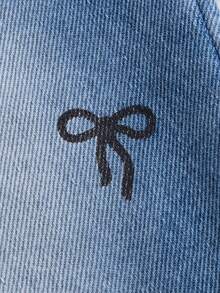 2pcs Baby Girls' Cute Bow Printed Sweatshirt And Pants Set, Casual And Fashionable Outfit For Daily, Outdoor, Commuting, School, Holiday And Photo Shooting, Suitable For Spring And Autumn